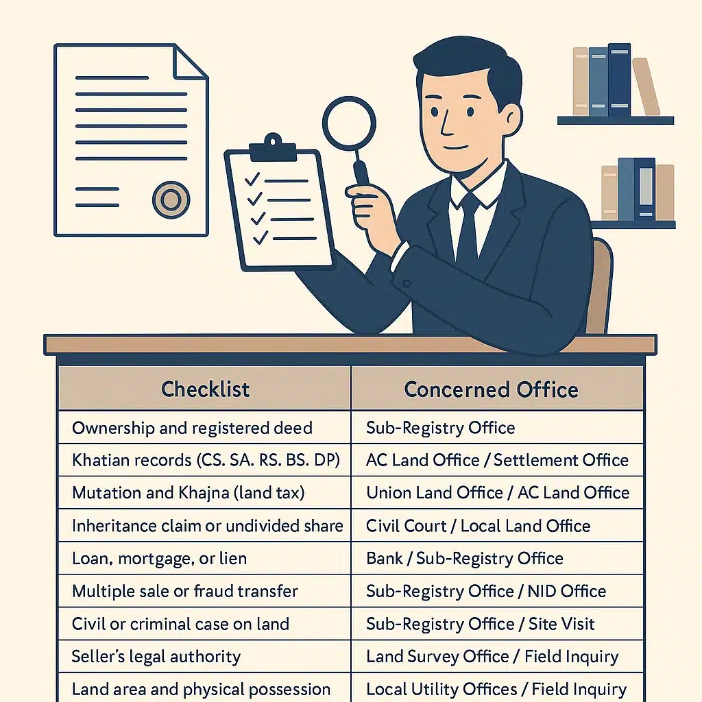 property document vetting by lawyer