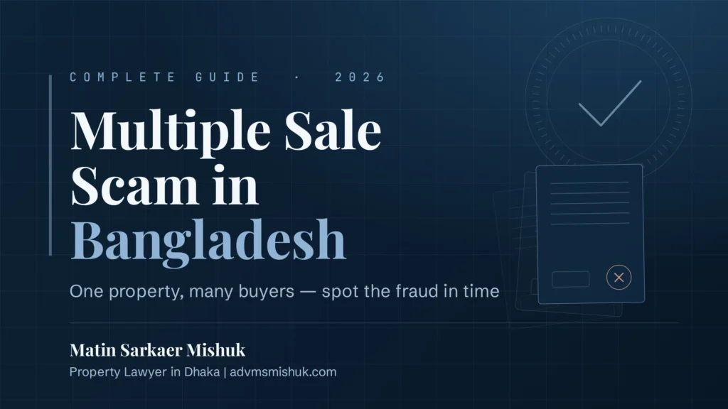 Multiple Sale Scam in Bangladesh