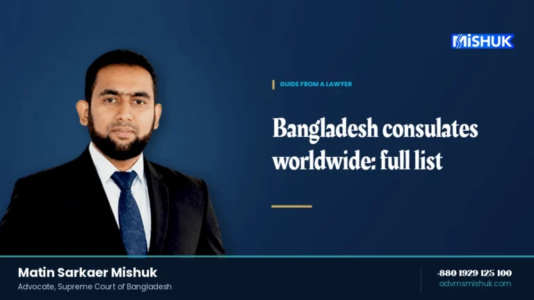 Bangladesh Consulate List and Details worldwide