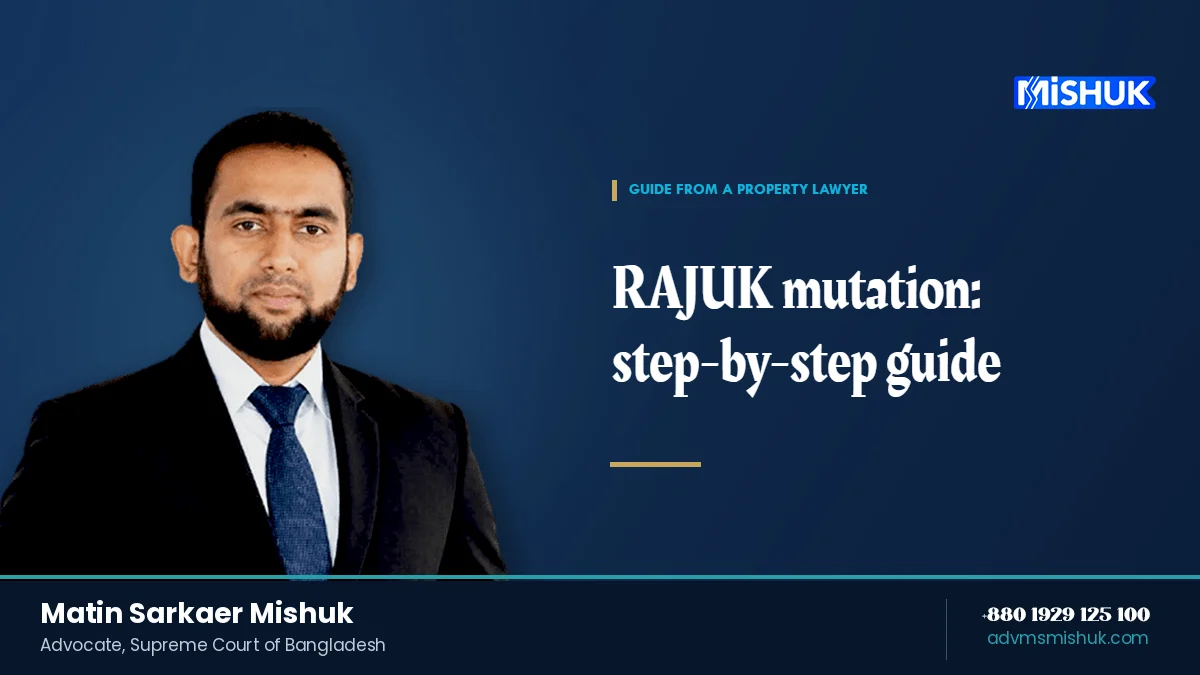 Rajuk Mutation: Complete Guideline