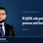 Rajuk sale permission: Detail process and Fees